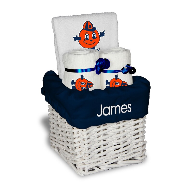 Personalized NCAA Syracuse Orange Otto Baby Gift Basket Etsy