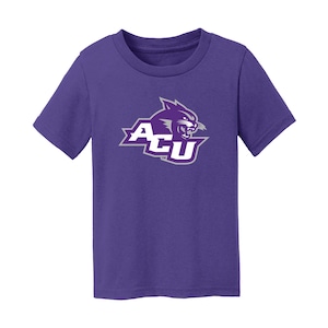 Abilene Christian University Wildcats Official Logo Kids T-shirt | NCAA Licensed 100% Cotton Infant Toddler Tee