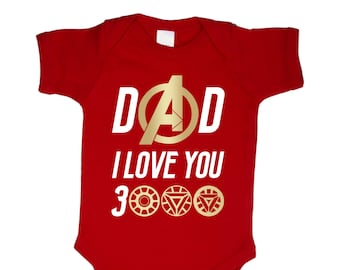 i love you 3000 baby grow