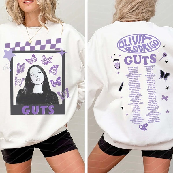 Olivia Rodrigo Guts Png, Olivia Rodrigo Guts Merch, Guts Tour 2024 Png, GUTS world tour 2024 Png, Olivia Rodrigo Album GUTS Png