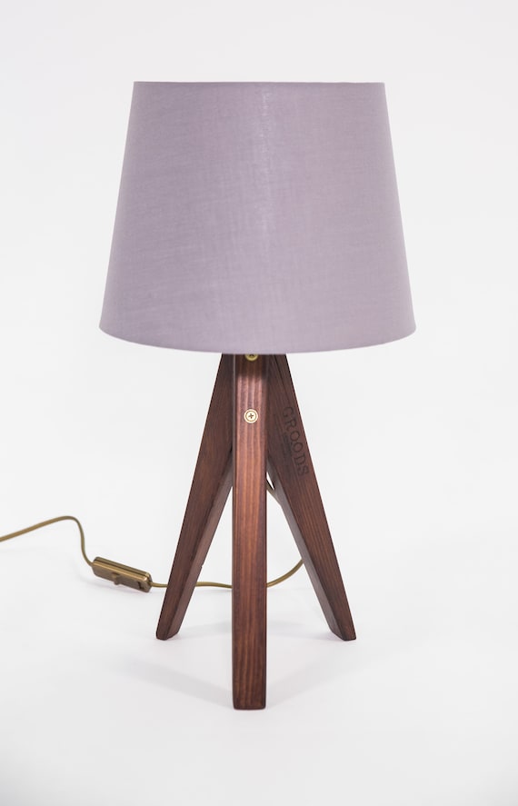 Table Lamp BASE / Antique Wood Table Lamp BASE / Handmade of Etsy