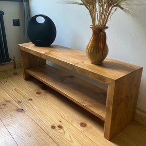 TV stand / Media stand / Wooden Bench /Entryway bench /  Wooden shelf/ Reclaimed wood TV stand/ Old wood stand