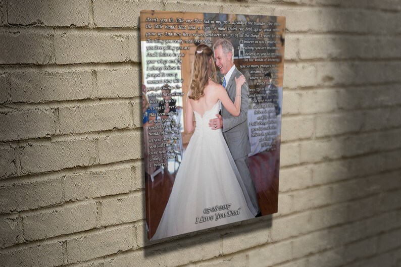 dad picture frame dad i loved you first dad gifts from daughter gift for father in law from bride Dad wedding gift from bride