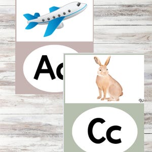 Spanish Alphabet Posters- Estrellita Inspired - Neutrals