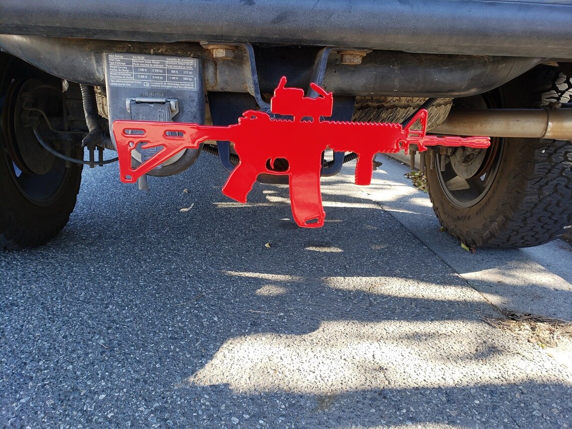 AR15 Hitch Cover Rifle Hitch Cover Hitch Plug Gun Hitch 2 Etsy
