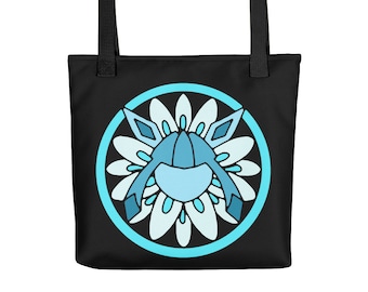 Eeveelution Medallion Tote Bag: Glaceon