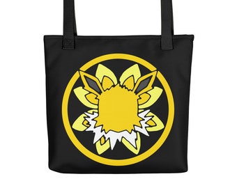 Eeveelution Medallion Tote Bag: Jolteon