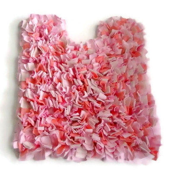Bathroom Mat Set Contour Mat Toilet Mats Bright Pink Rag Etsy
