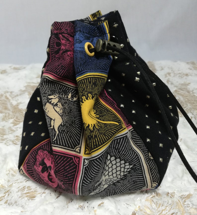 Dice Bag Marble Bag A Game of Drawstring Bags Cotton Drawstring Bag Drawstring Pouch