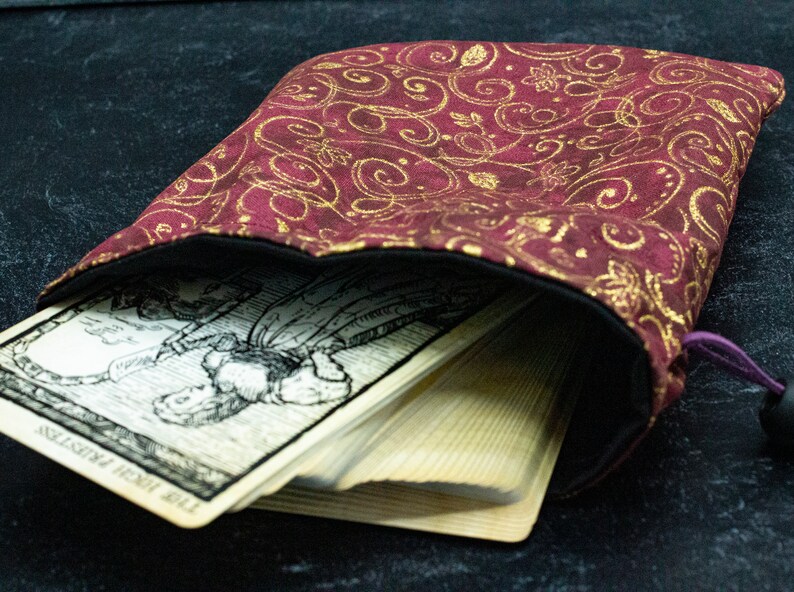 Magic Druid Vines Tarot Bag