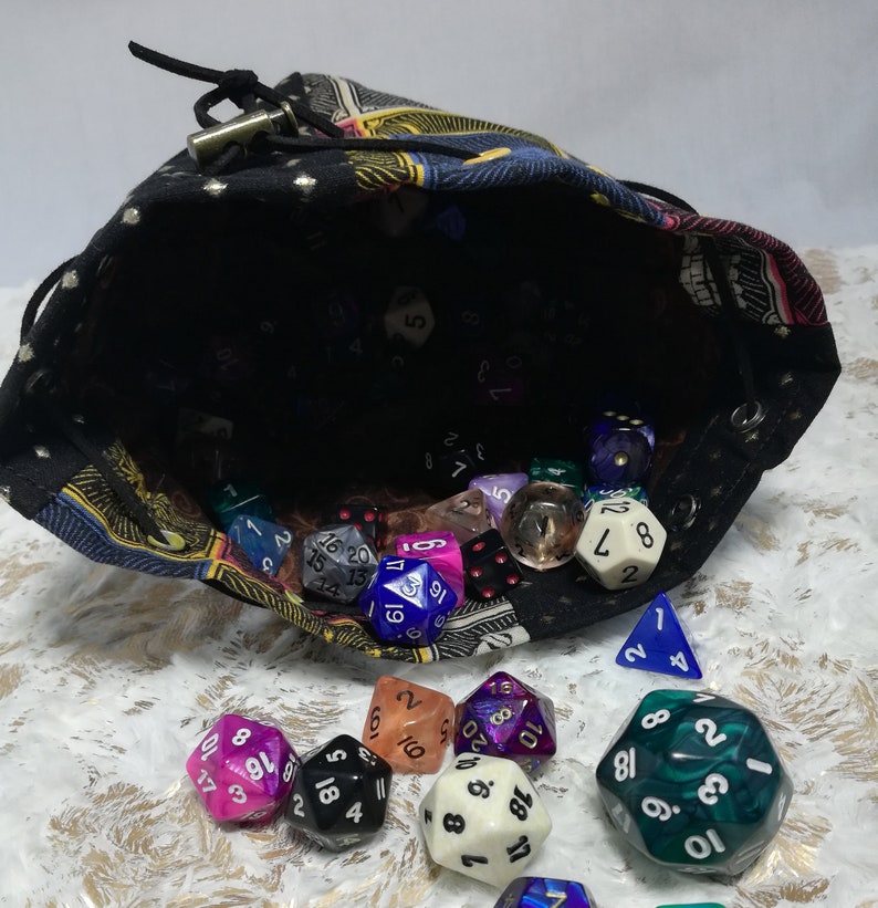 Dice Bag Marble Bag A Game of Drawstring Bags Cotton Drawstring Bag Drawstring Pouch