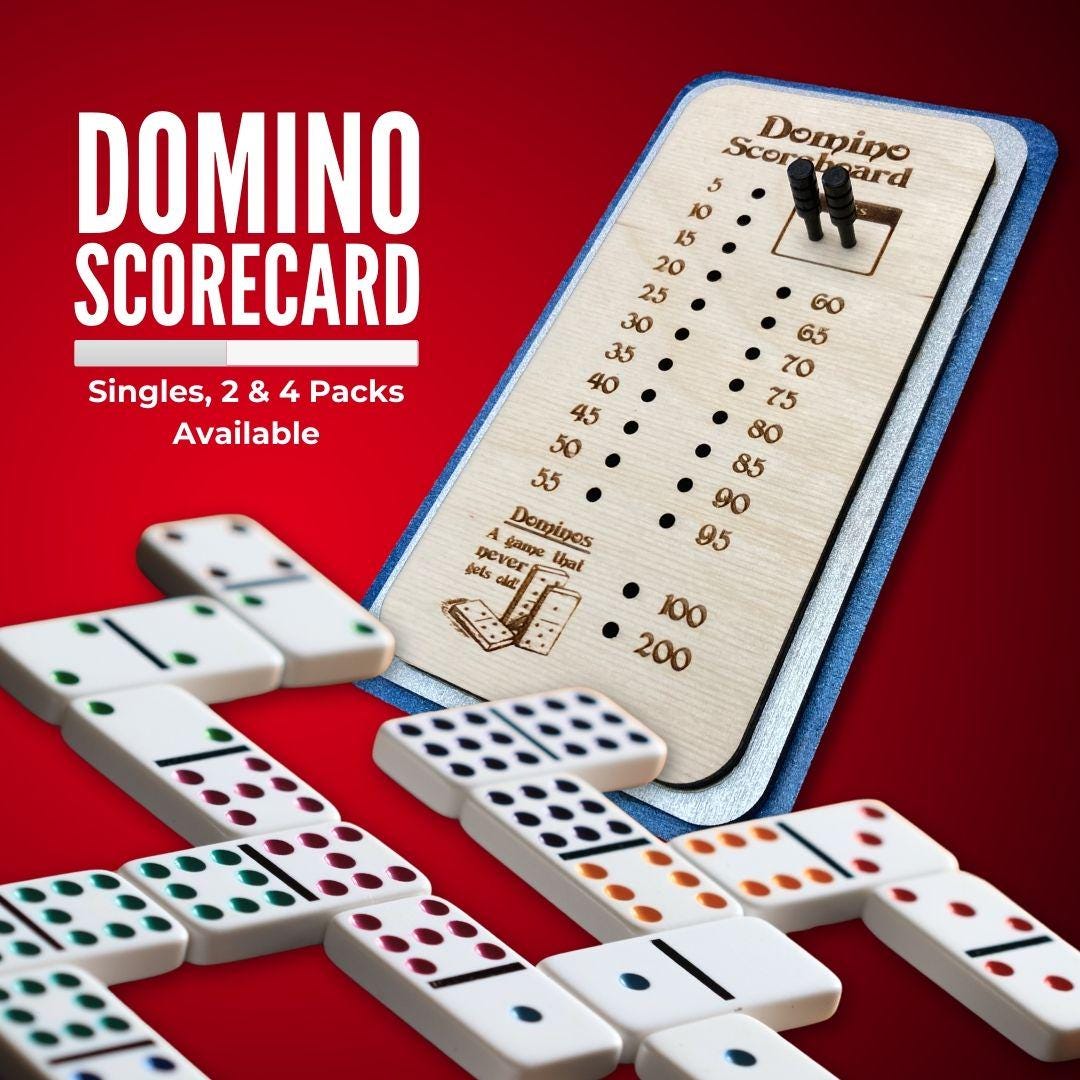Mini Wooden Domino Game Set - Eco-Friendly & Entertaining