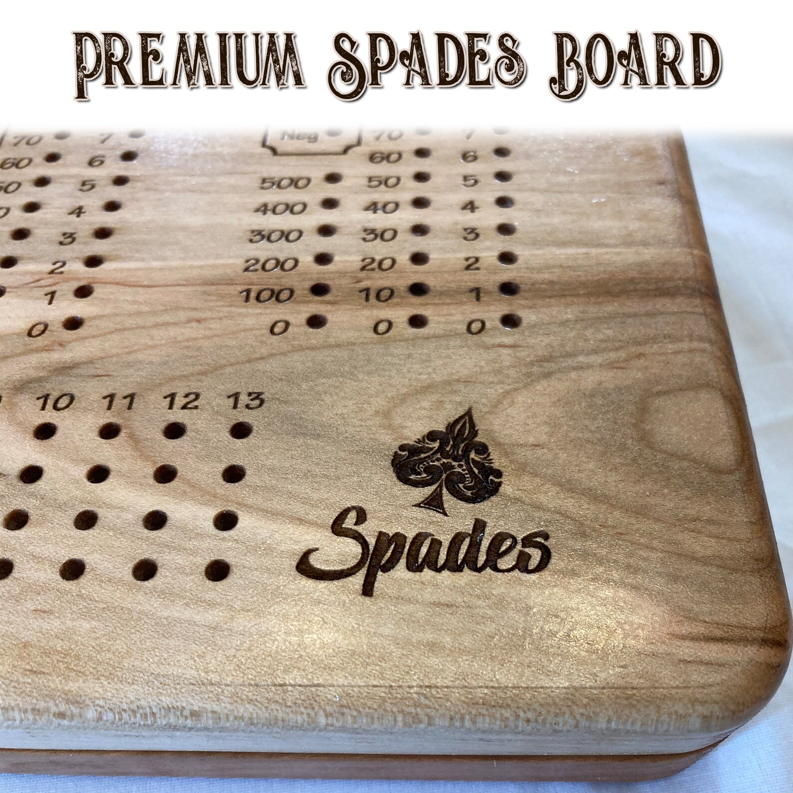 Premium Spades Board Card Games Spades Game Night Etsy