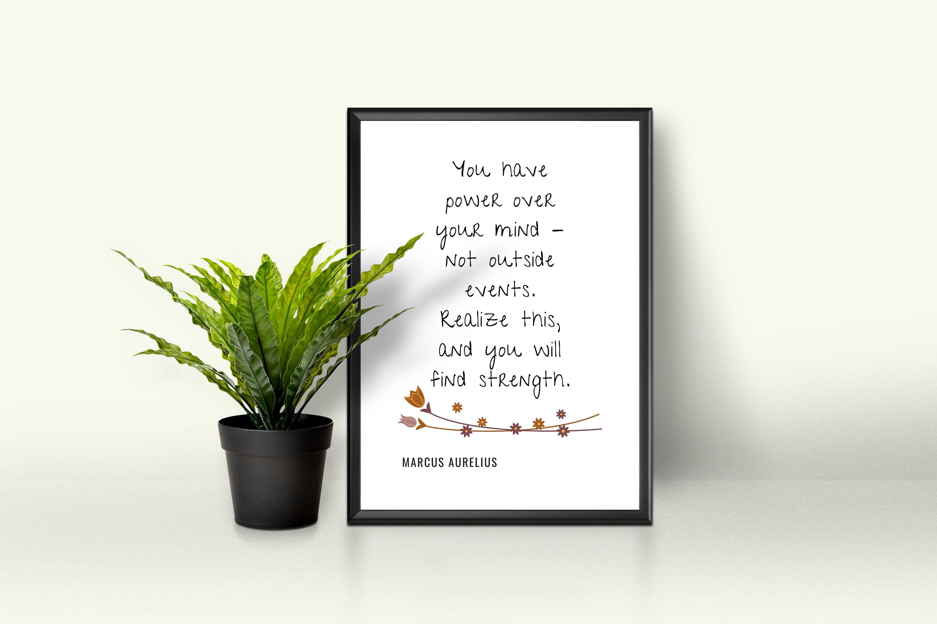 Inspirerende citaat voor kracht MARCUS AURELIUS �Je hebt Inspirerende citaat voor kracht MARCUS AURELIUS �Je hebt