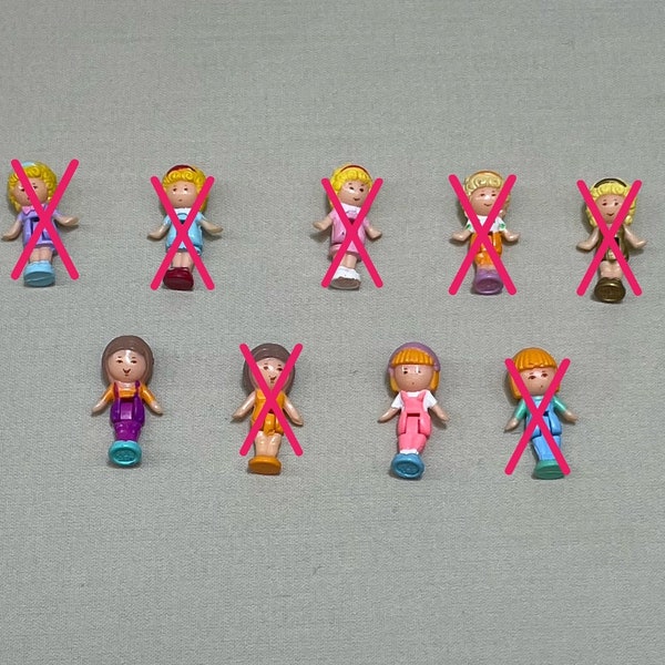 Pick your Polly Pocket - individual, assorted (1990s)