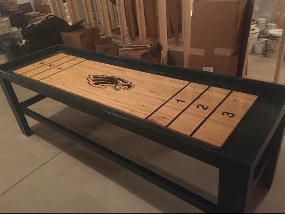 Custom Shuffleboard Table Etsy