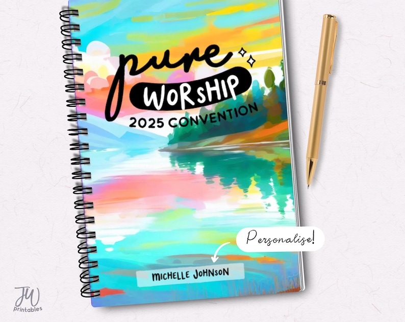 2025 JW Convention Notebook – Pure Worship