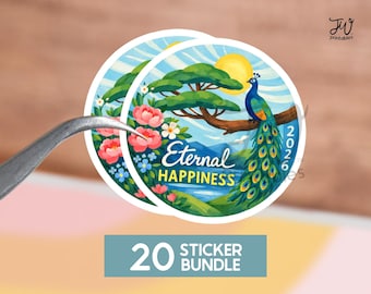 JW Bulk Stickers, Labels for Convention Gifts, Assembly Gifts, Eternal Happiness 2026 Convention Assembly Favors