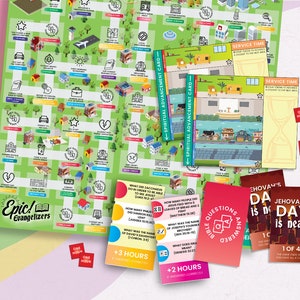 Evangelizzatori epici / Gioco JW / Incontri JW / Testimoni di Geova / Curiosità JW / Stampabili JW / Gioco di carte / Gioco di conoscenza della Bibbia