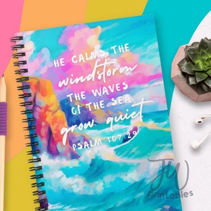 Cuaderno de Escritura en espiral forrado / Estudio Jw / Escritura de cartas / Regalos de bautismo JW / Diario / Regalo Jw / Visitas de retorno / Cuaderno de Escrituras