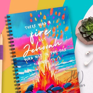 Cuaderno de Escritura en espiral forrado / Estudio Jw / Escritura de cartas / Regalos de bautismo JW / Diario / Regalo Jw / Visitas de retorno / Cuaderno de Escrituras