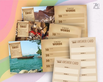 Schrift dieses Spiel | JW Spiel | Jw Gatherings | Zeugen Gottes | JW Quiz | JW Printables | Kartenspiel | Bibel-Wissensspiel