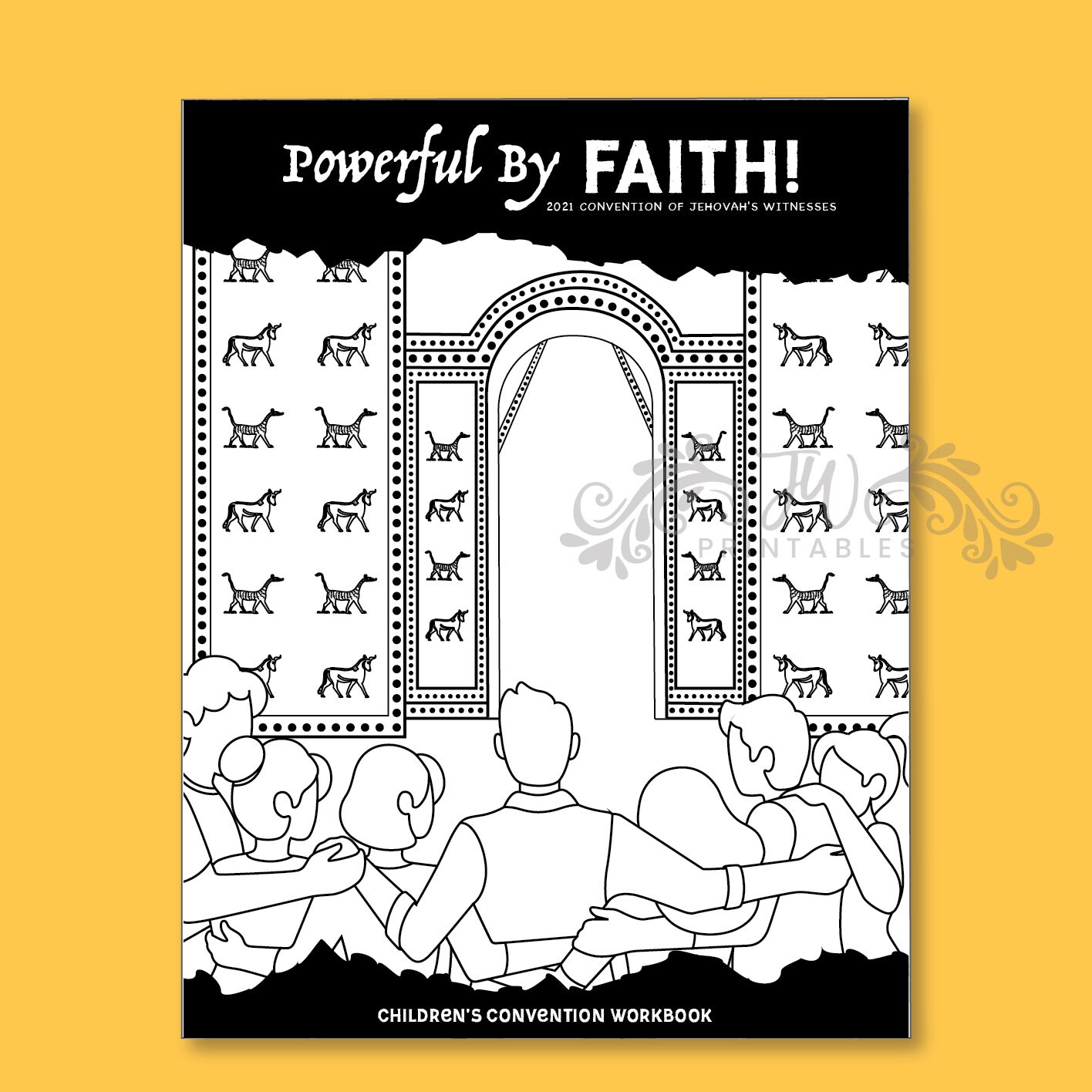 JW Printables | Printable Kids Convention Book, Convention Coloring B…