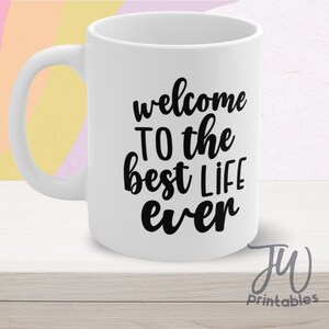 Best Life Ever Ceramic Mug | Pioneer Mug | Baptism Mug | Pioneer School Mug | JW Gift | JW Baptism Gift | Pioneer Gift | JW Mug | Jw Tumbler