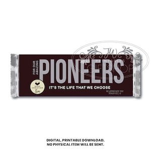 JW Candy Pioneer School Labels | Jw Candy labels - Jw Candy Stickers - Jw gift ideas - Jw pioneer school Favors - JW pioneer Gift -Jw Candy