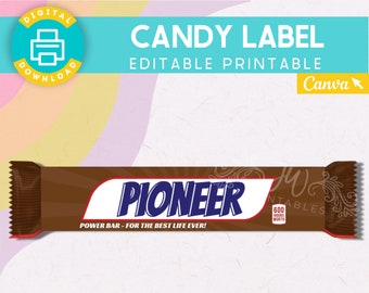 JW Candy Label Gifts | Convention Gifts | Candy Wrapper | Candy Stickers | Elder Gifts | Pioneer Gifts | JW Baptism Gifts | Assembly Gifts