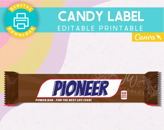 JW Candy Label...