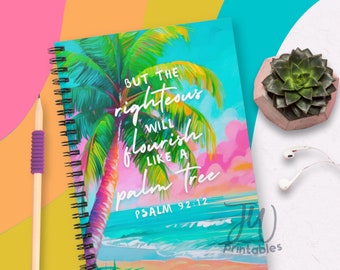 Lined Spiral Scripture Notebook | Jw Study | Letter Writing | JW Baptism Gifts | Journal | Jw Gift | Return Visits | Scripture Notebook