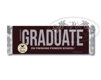 JW Pioneer School Graduate Labels | Jw Candy labels - Jw Candy Stickers - Jw gift ideas - Jw pioneer school Favors - JW pioneer Gift