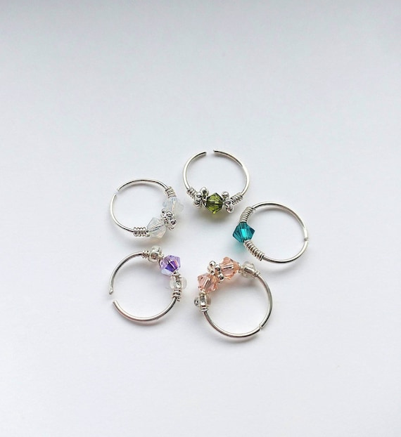 Swarovski crystal shop nose ring