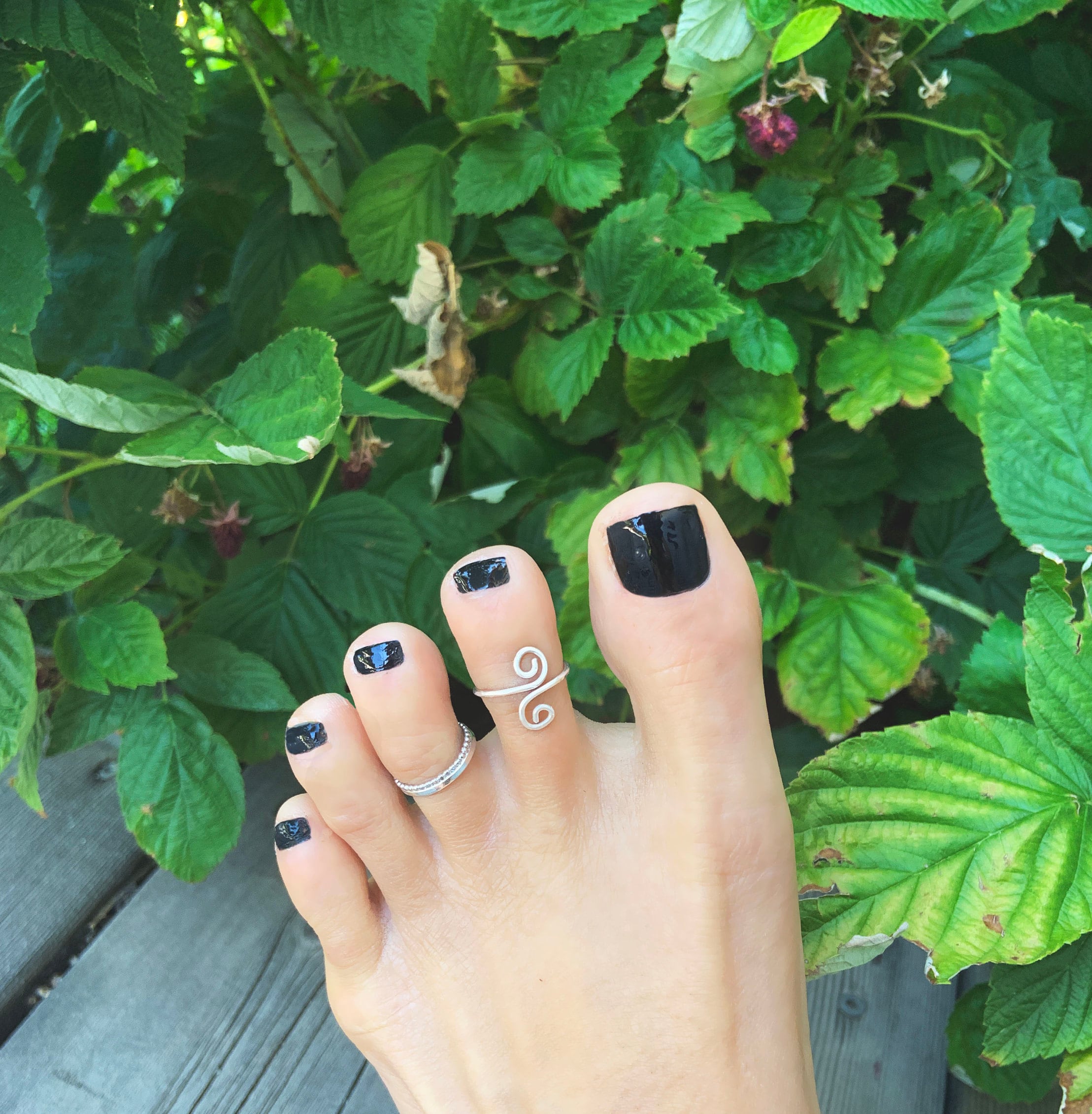 Adjustable Toe Ring Boho Toe Jewelry Dainty Silver Toe Ring Etsy