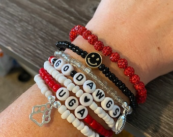 Pulseras de equipo / Fútbol / Béisbol / Deportes / Personalizado