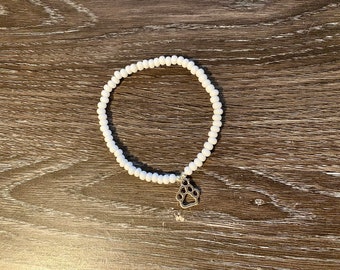 Pulsera de impresión de pata / Amuleto de pata / Pulsera de perro / Pulsera de mascota / Pérdida de mascotas /