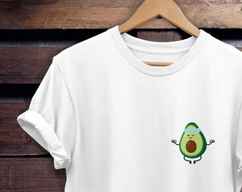 T-shirt donna oblò sulle spalle This is my Avocardio T-shirt avocado kawaii