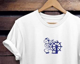 Rachel Green T-Shirt: Friends TV Show Sailor Style Design