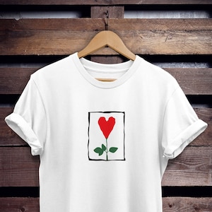 Rachel Green heart Tshirt