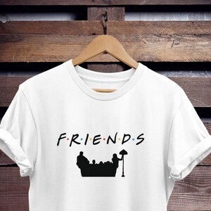 Maglietta in cotone Friends TV, stile sitcom classico (unisex S-XXL)