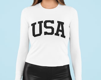 usa long sleeve