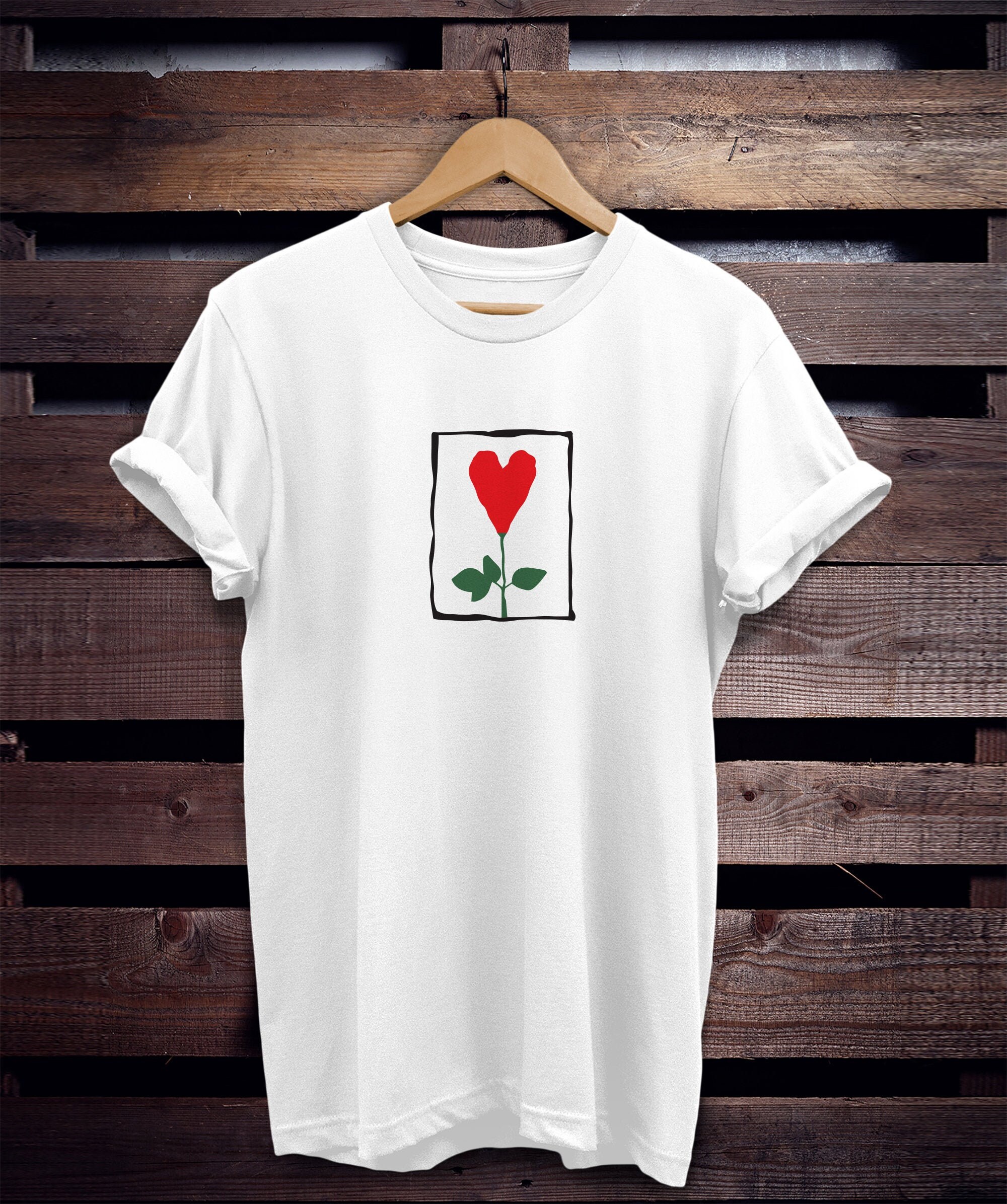 Heart Flower Friends Shirt Flower Shirt 