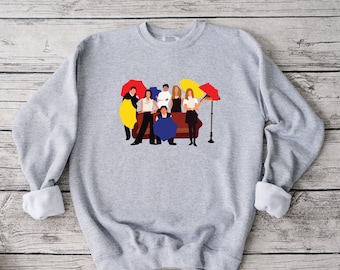 Friends Sweatshirt: 90s TV Show Crewneck for Women