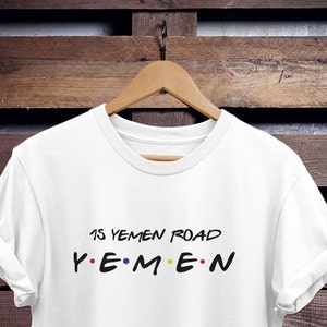 chandler bing yemen shirt
