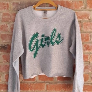 GIRLS cropped sweatshirt rachel friends clothing girls cropped sweatshirt rachel friends sweatshirt rachel green
