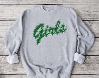 Girls Sweatshirt: Rachel Green and Monica Geller - Soft Cotton Blend