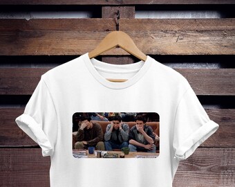 Friends TV Show Tee, Chandler Bing Funny Design (Unisex Sizes)