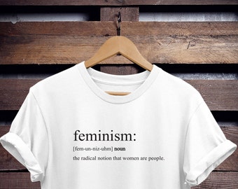 Woman Up Feminist T-Shirt - Soft Cotton, Unisex Fit