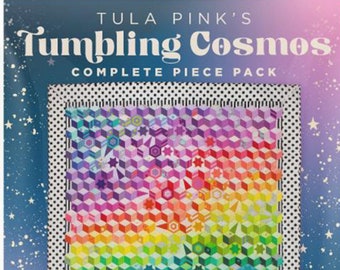 Tumbling Cosmos Pattern and Paper Pieces